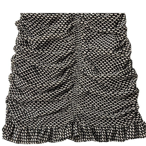 Zara Ruched Mini Dress. Women's Small NWT - Picture 7 of 10